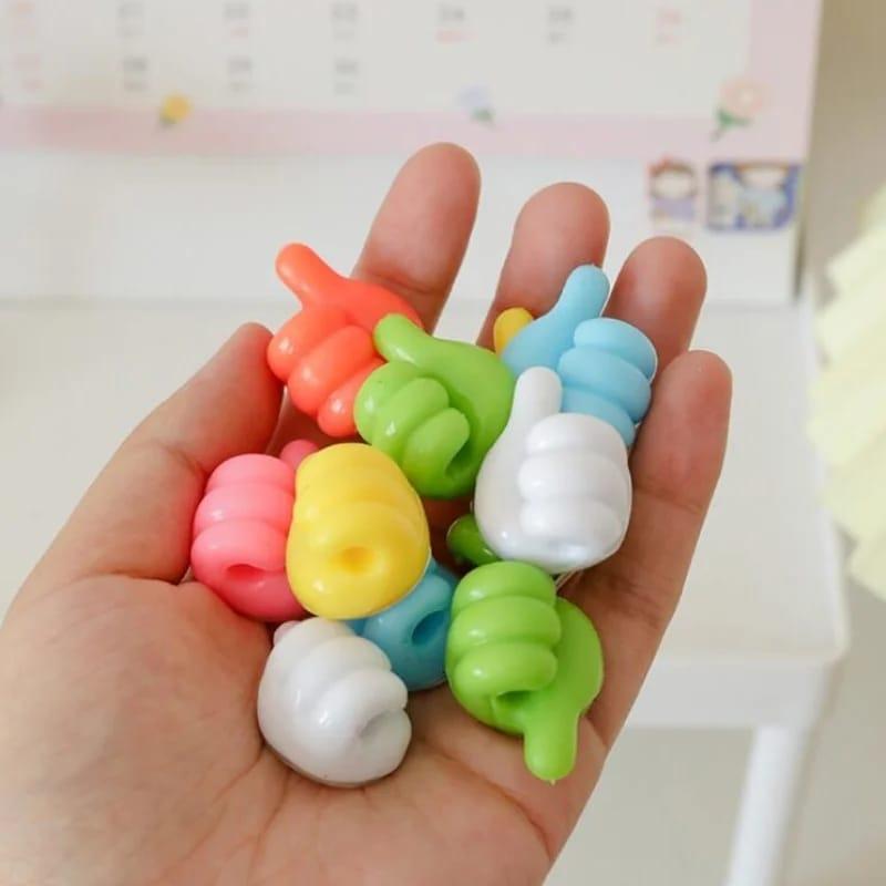 Silicone Thumb Shaped Wall Hooks